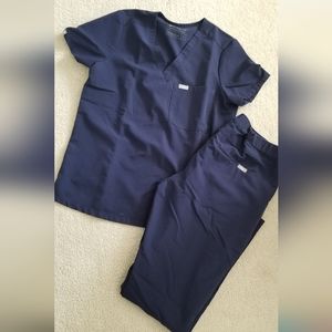 FIGS Navy blue scrubs